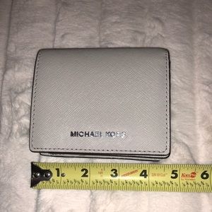 Like New Michael Kors Grey Wallet